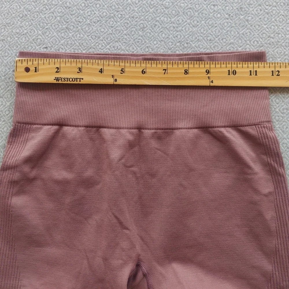 PINK Activewear Bundle Women Small Black Grey Pink Shorts Leggings Lot 7pc Mixed - Picture 10 of 16